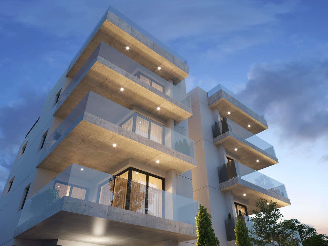 2-bedrooms apartments in Limassol, Cyprus.