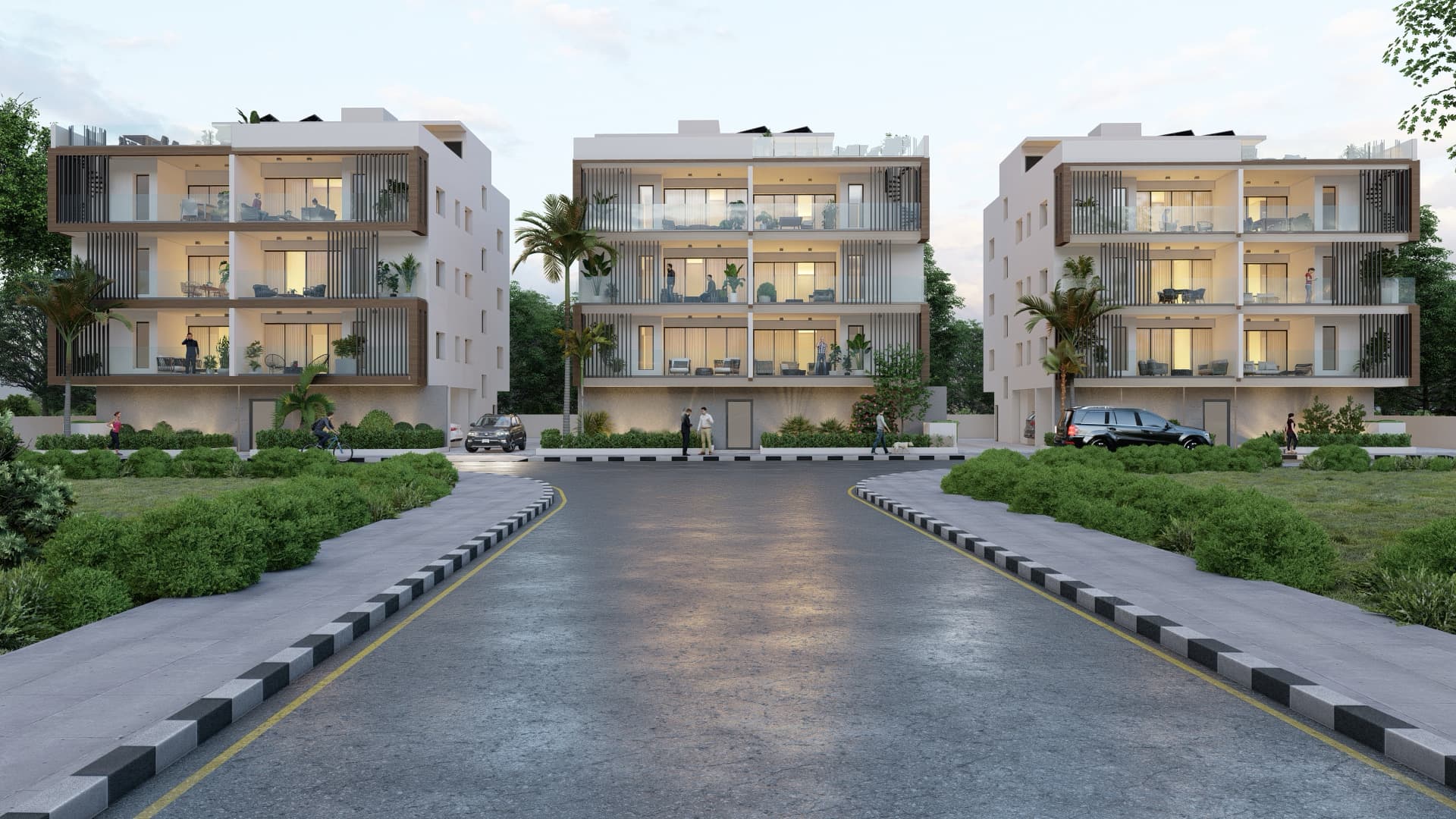 2-bedrooms building in Nicosia, Cyprus.