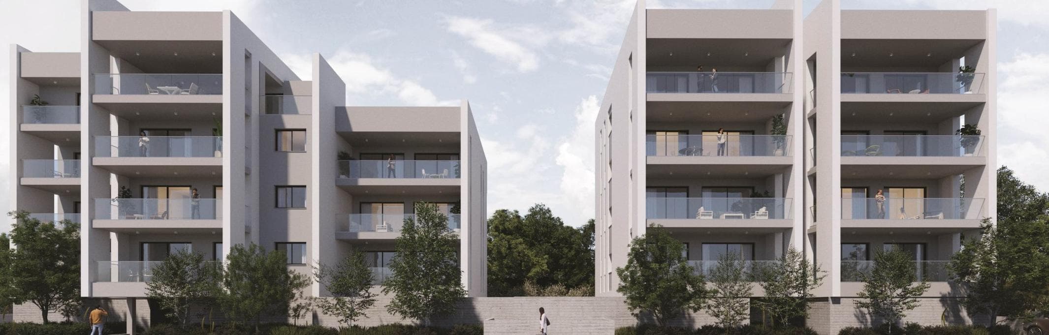 3-bedrooms apartments in Nicosia, Cyprus.