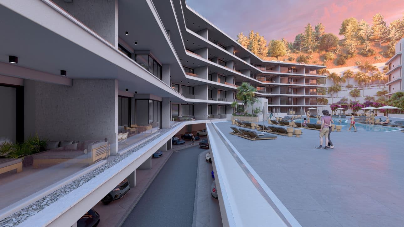 3-bedrooms apartments in Limassol, Cyprus.