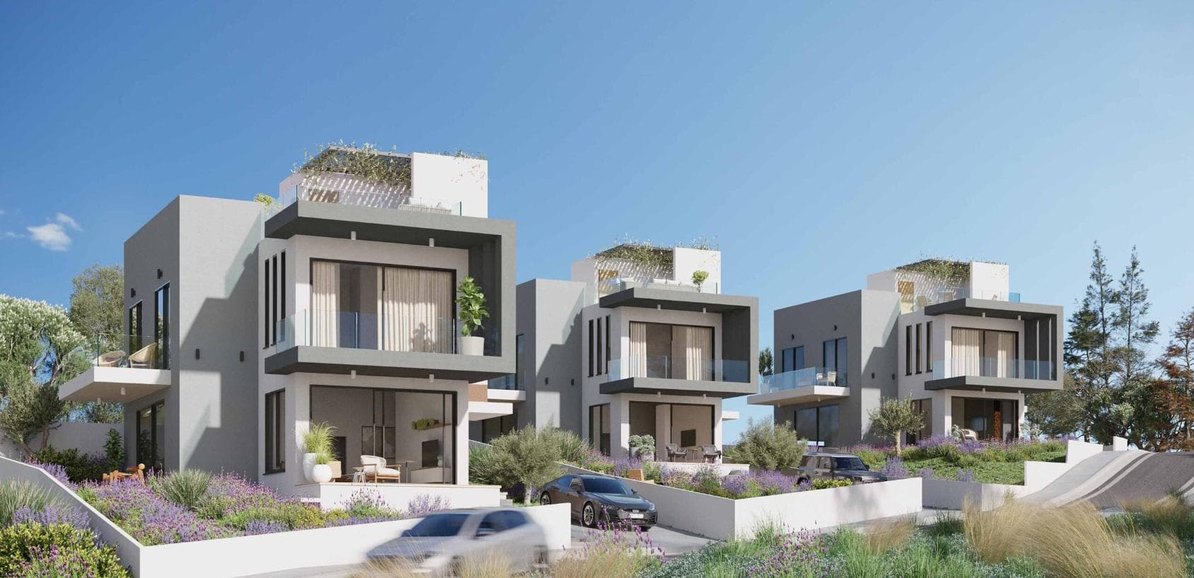 3-bedrooms house in Paphos, Cyprus.