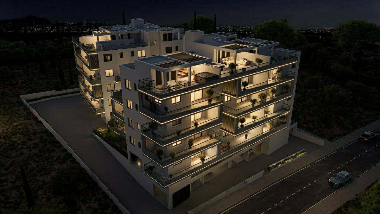2-bedrooms apartments in Larnaca, Cyprus.