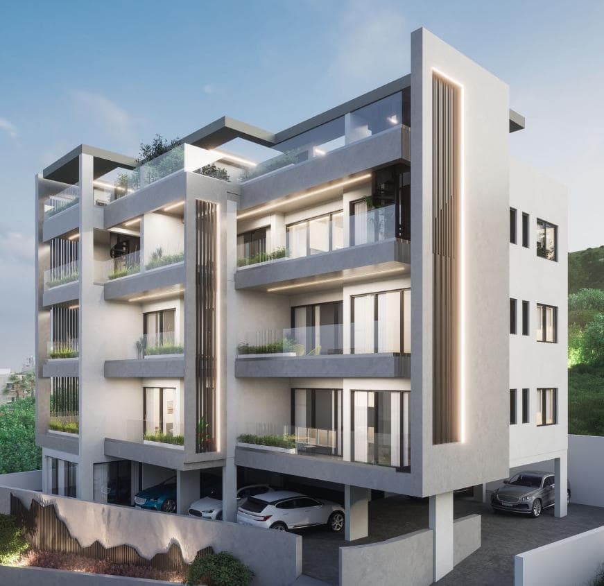 2-bedrooms apartments in Limassol, Cyprus.