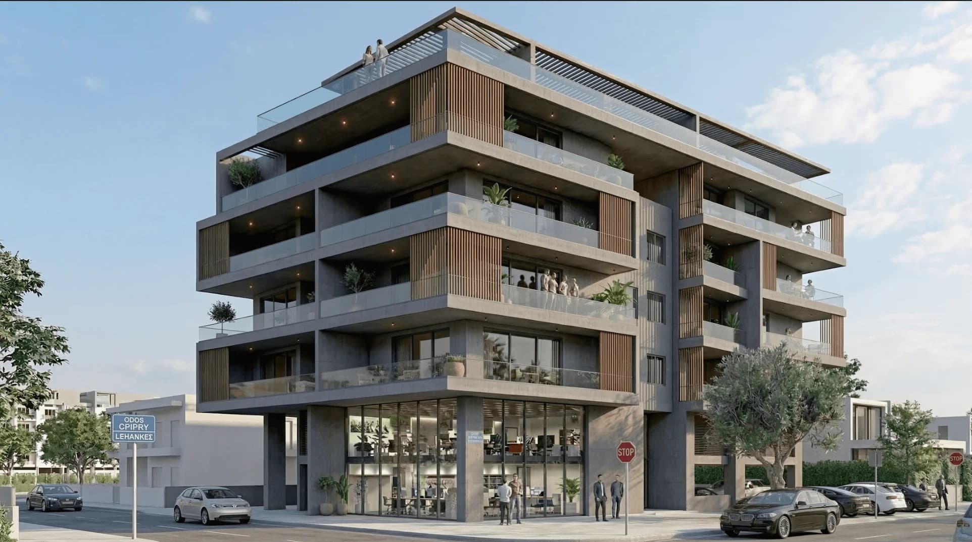 3-bedrooms apartments in Limassol, Cyprus.
