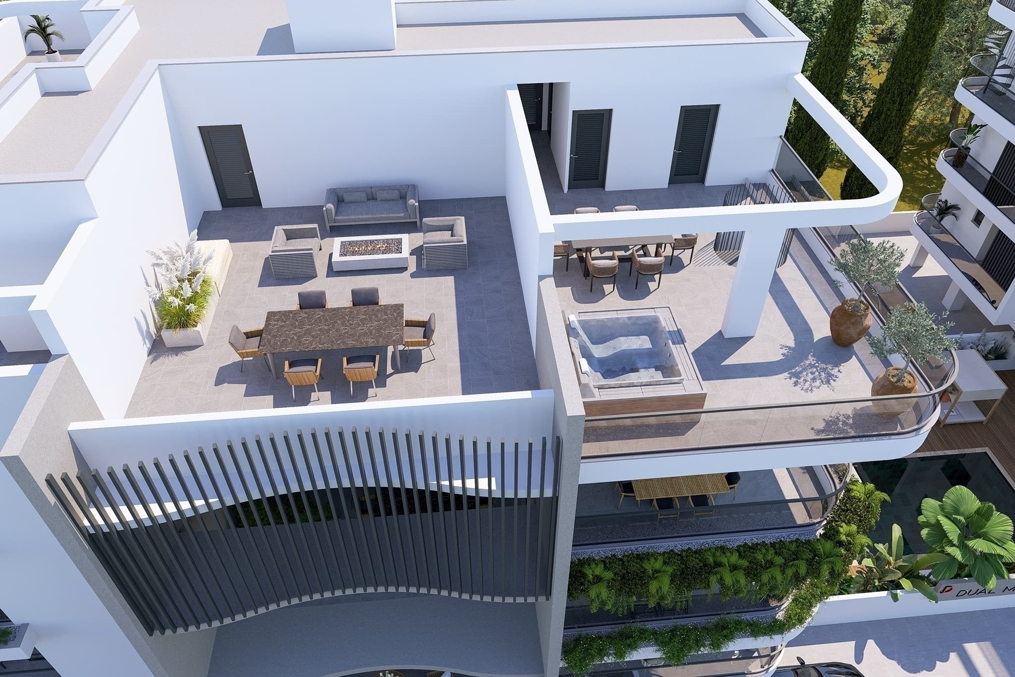 2-bedrooms apartments in Larnaca, Cyprus.