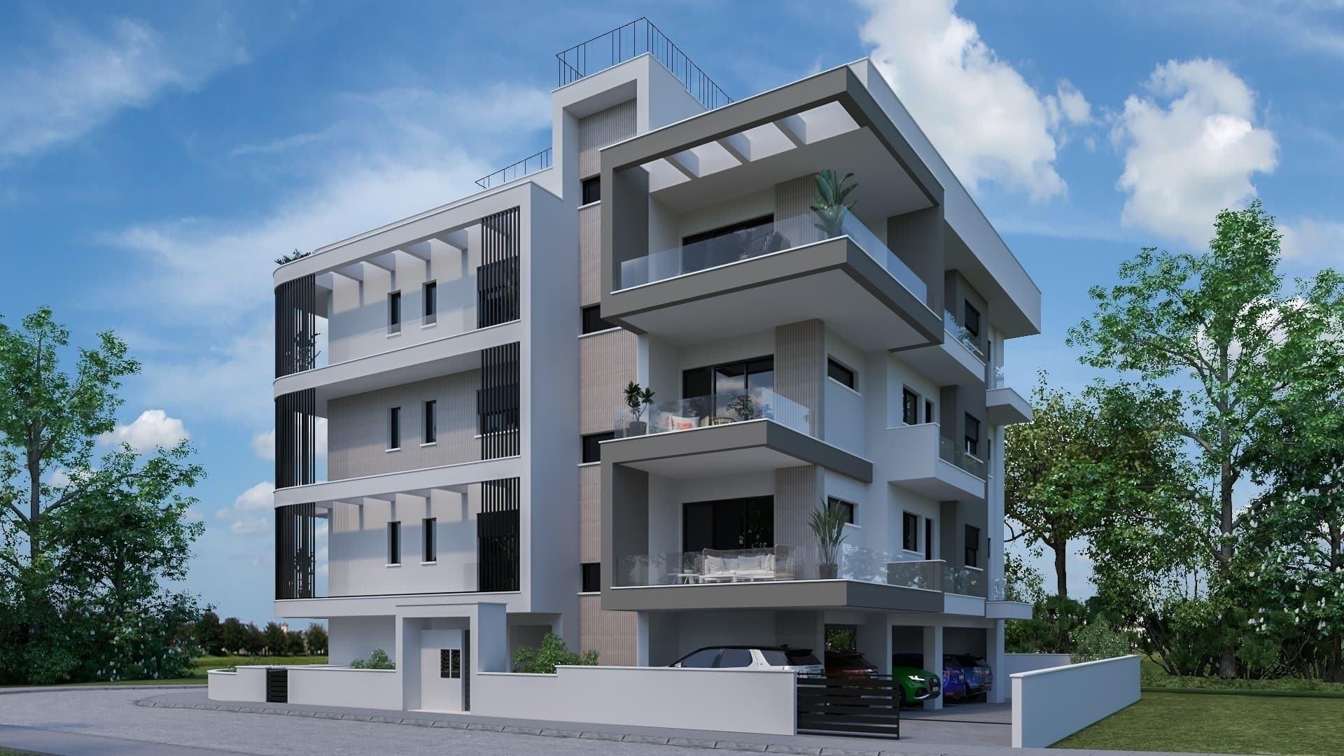 2-bedrooms apartments in Limassol, Cyprus.
