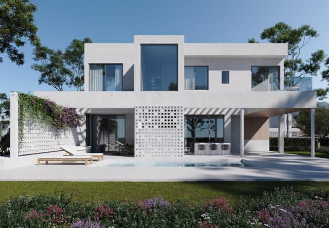 3-bedrooms house in Larnaca, Cyprus.