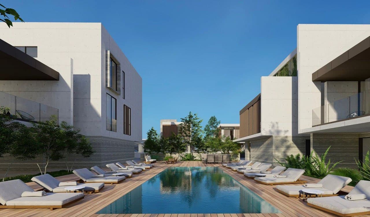 3-bedrooms apartments in Paphos, Cyprus.