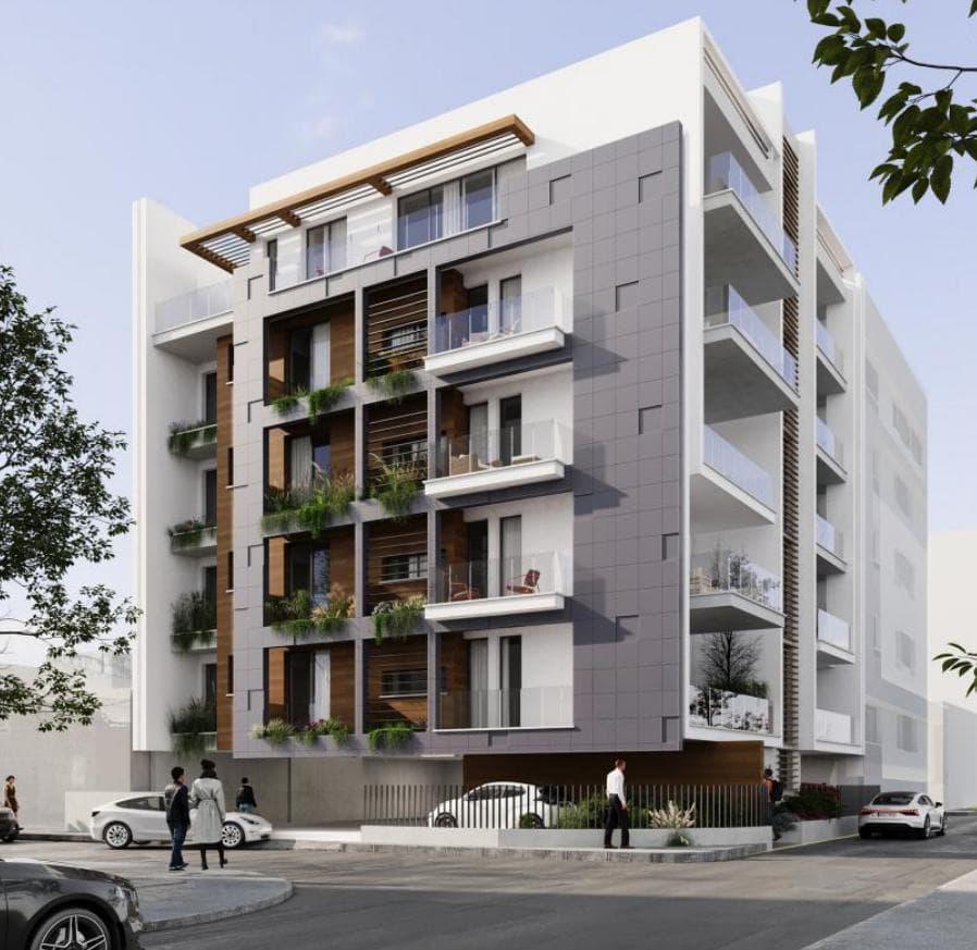 2-bedrooms apartments in Larnaca, Cyprus.