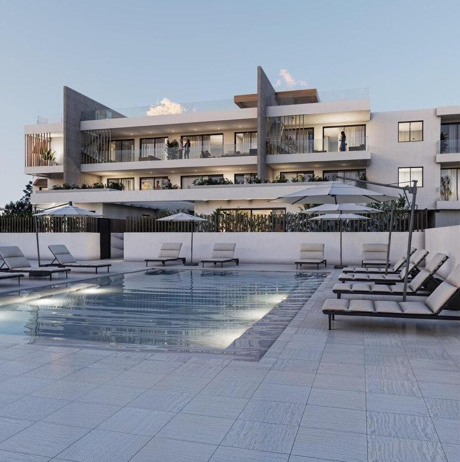 2-bedrooms apartments in Larnaca, Cyprus.