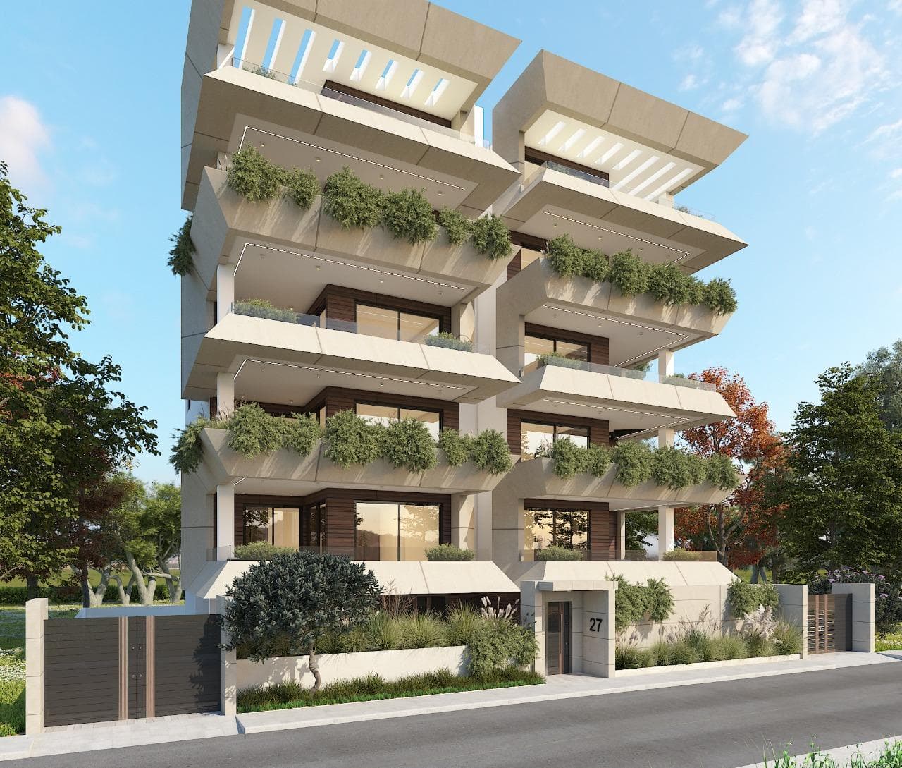 2-bedrooms apartments in Paphos, Cyprus.