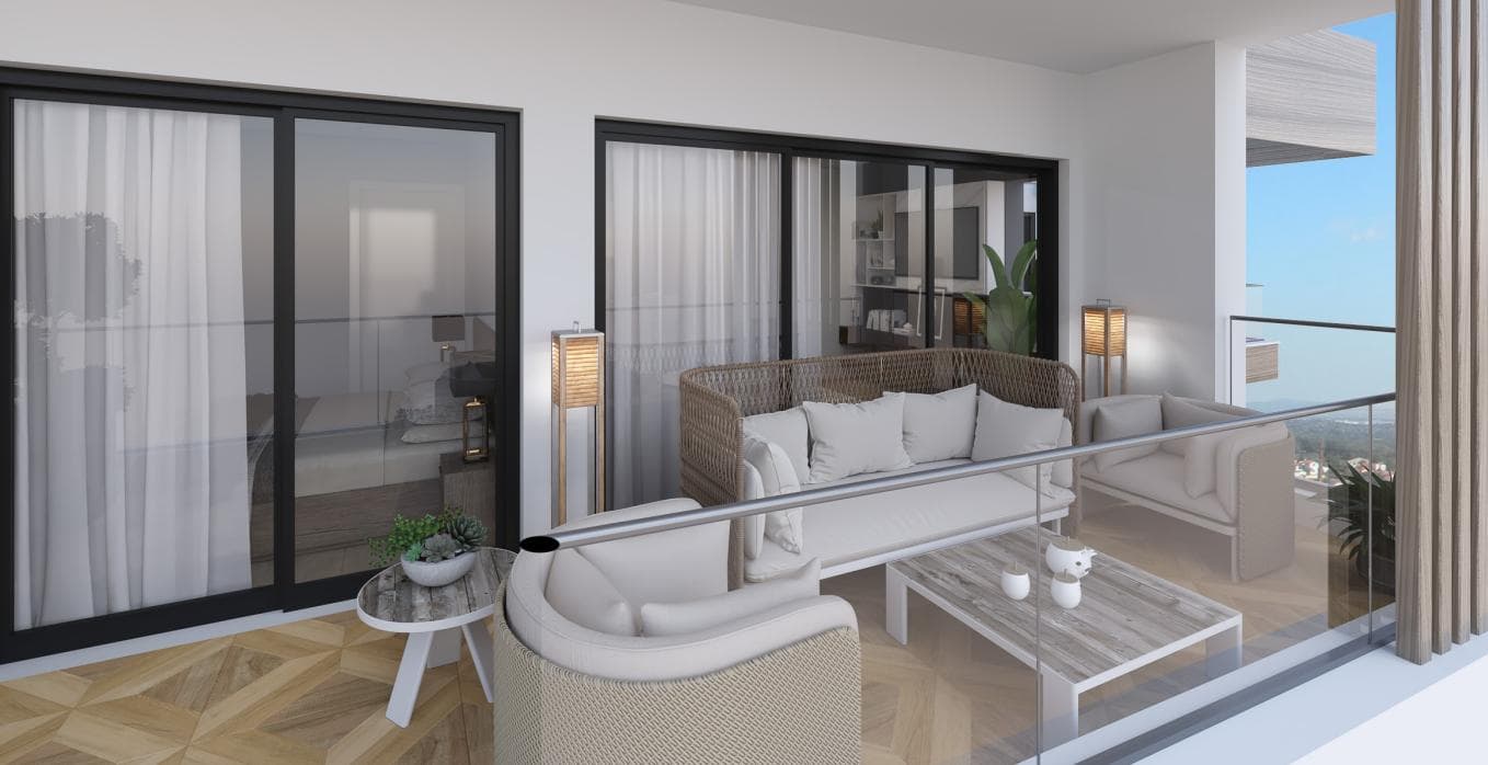 2-bedrooms apartments in Limassol, Cyprus.