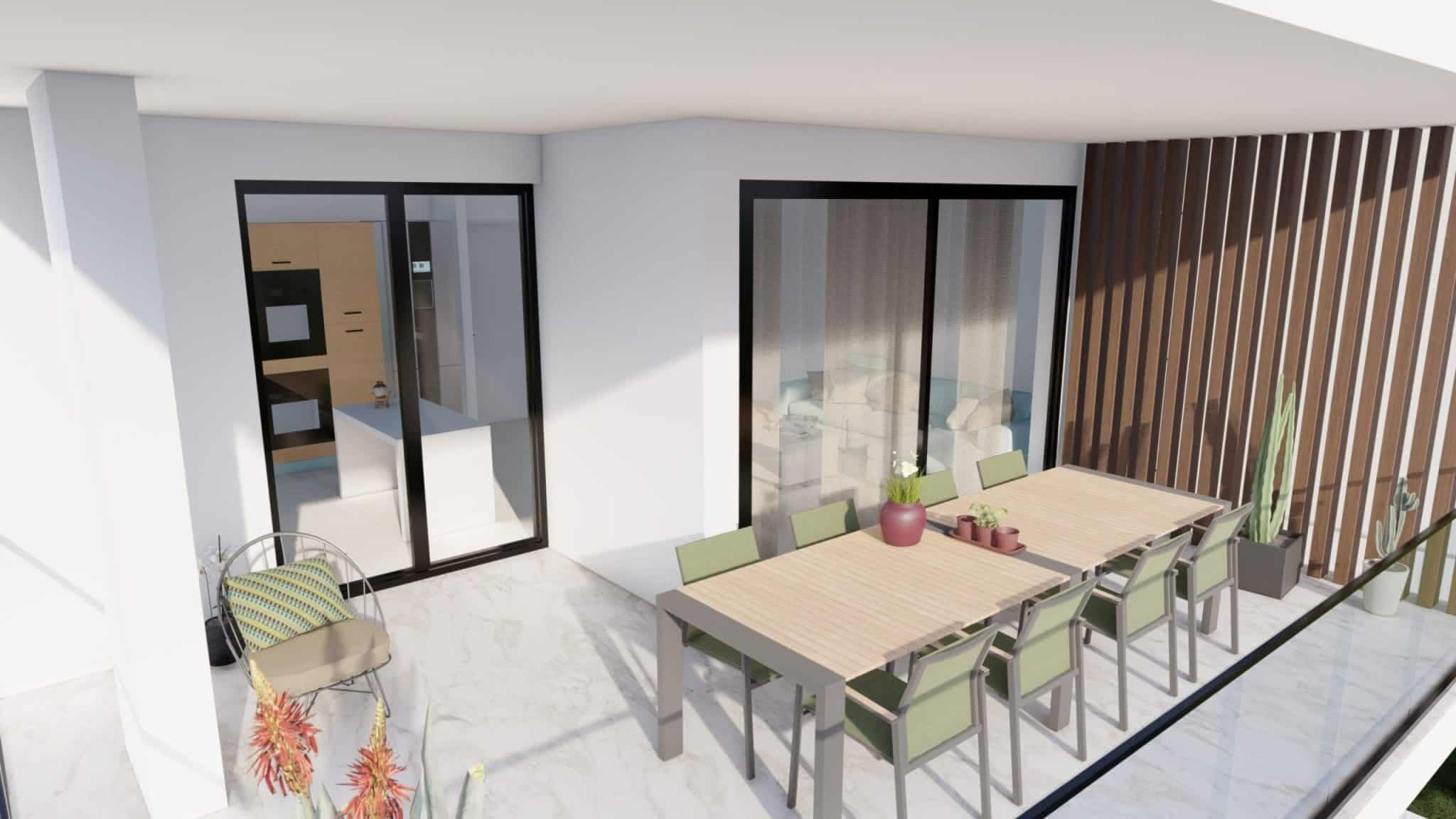 2-bedrooms apartments in Nicosia, Cyprus.
