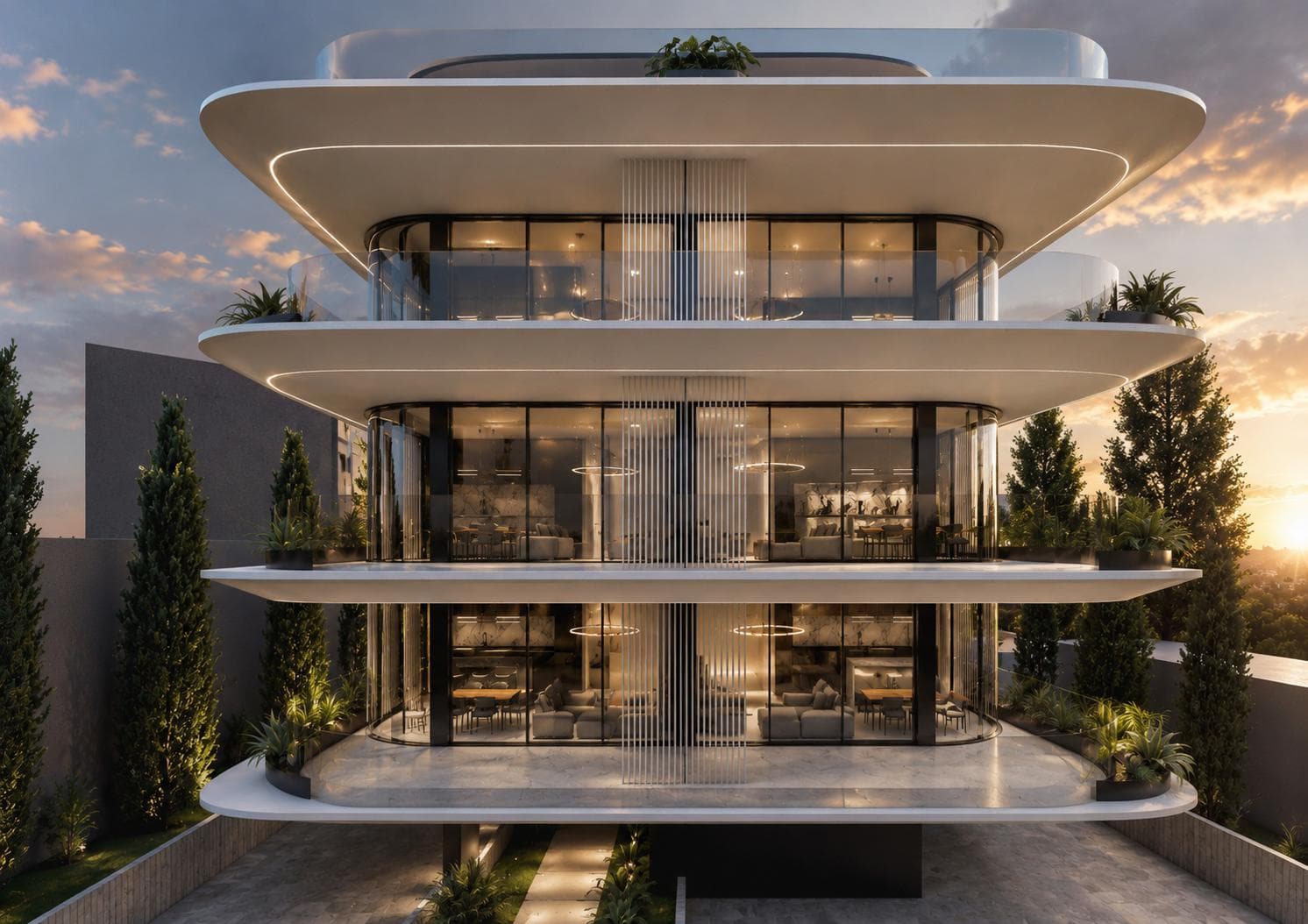 2-bedrooms apartments in Paphos, Cyprus.
