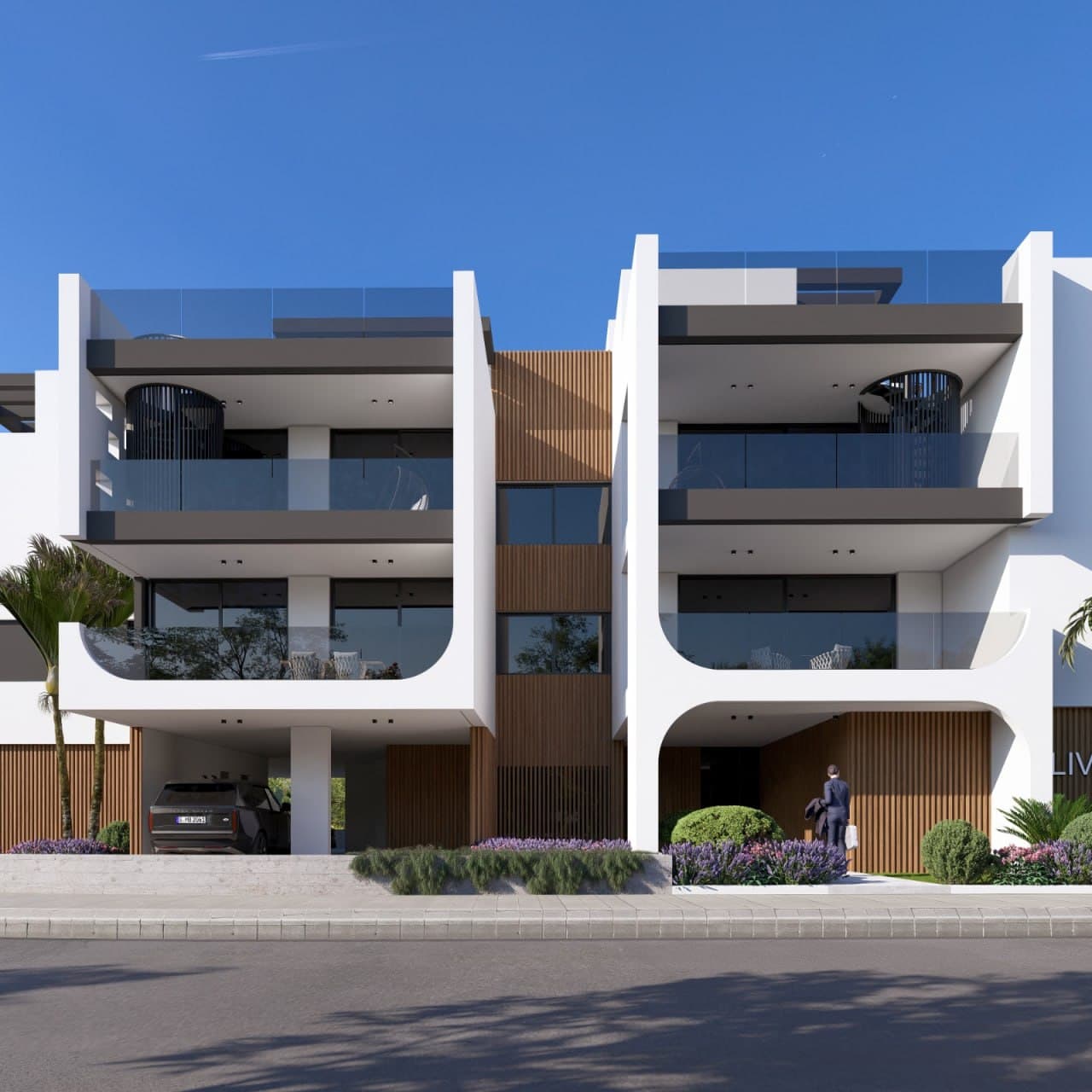 2-bedrooms apartments in Larnaca, Cyprus.
