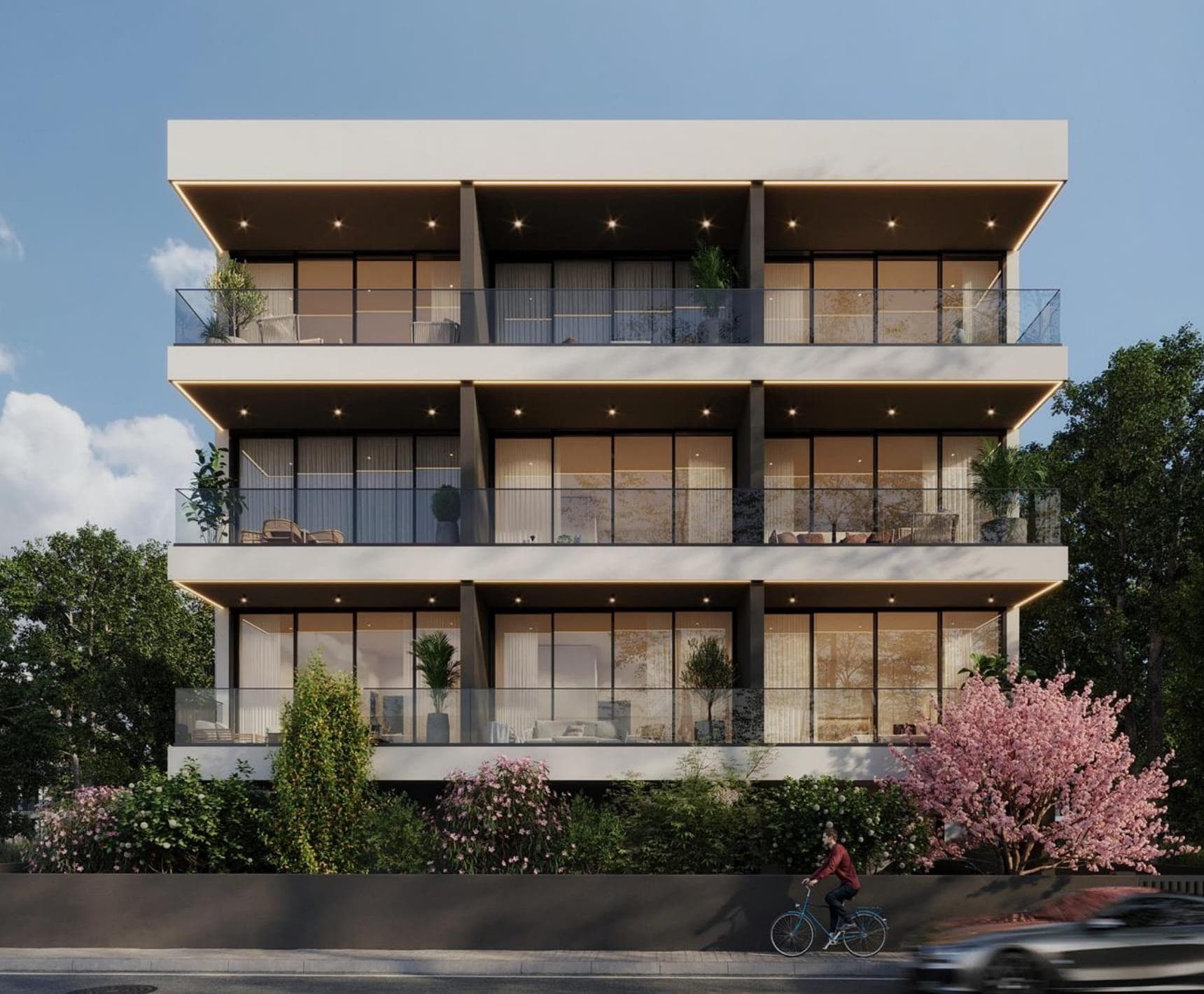 2-bedrooms apartments in Limassol, Cyprus.