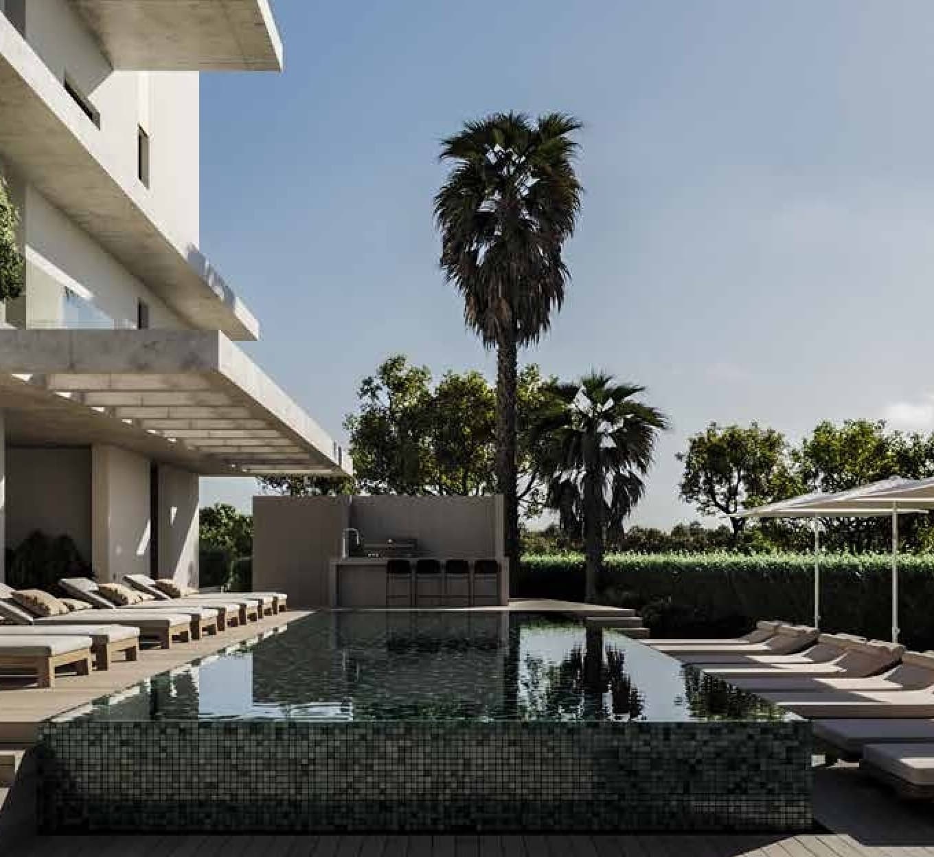 2-bedrooms apartments in Larnaca, Cyprus.