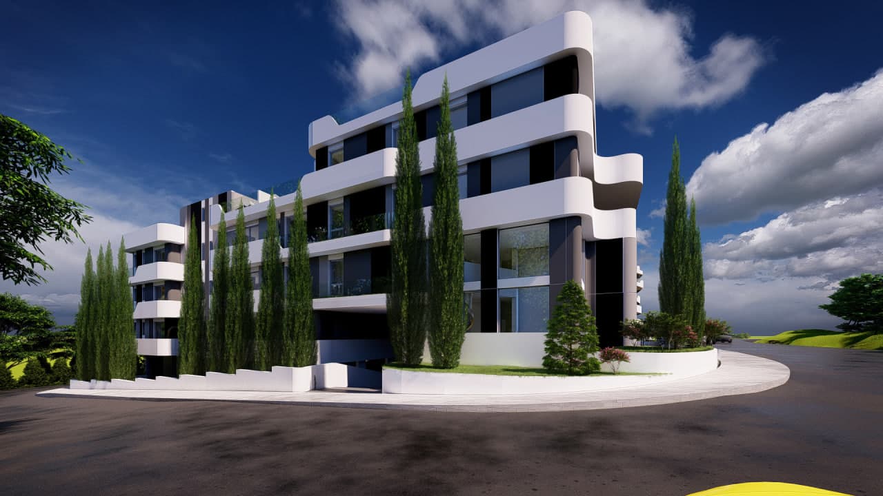 2-bedrooms apartments in Limassol, Cyprus.
