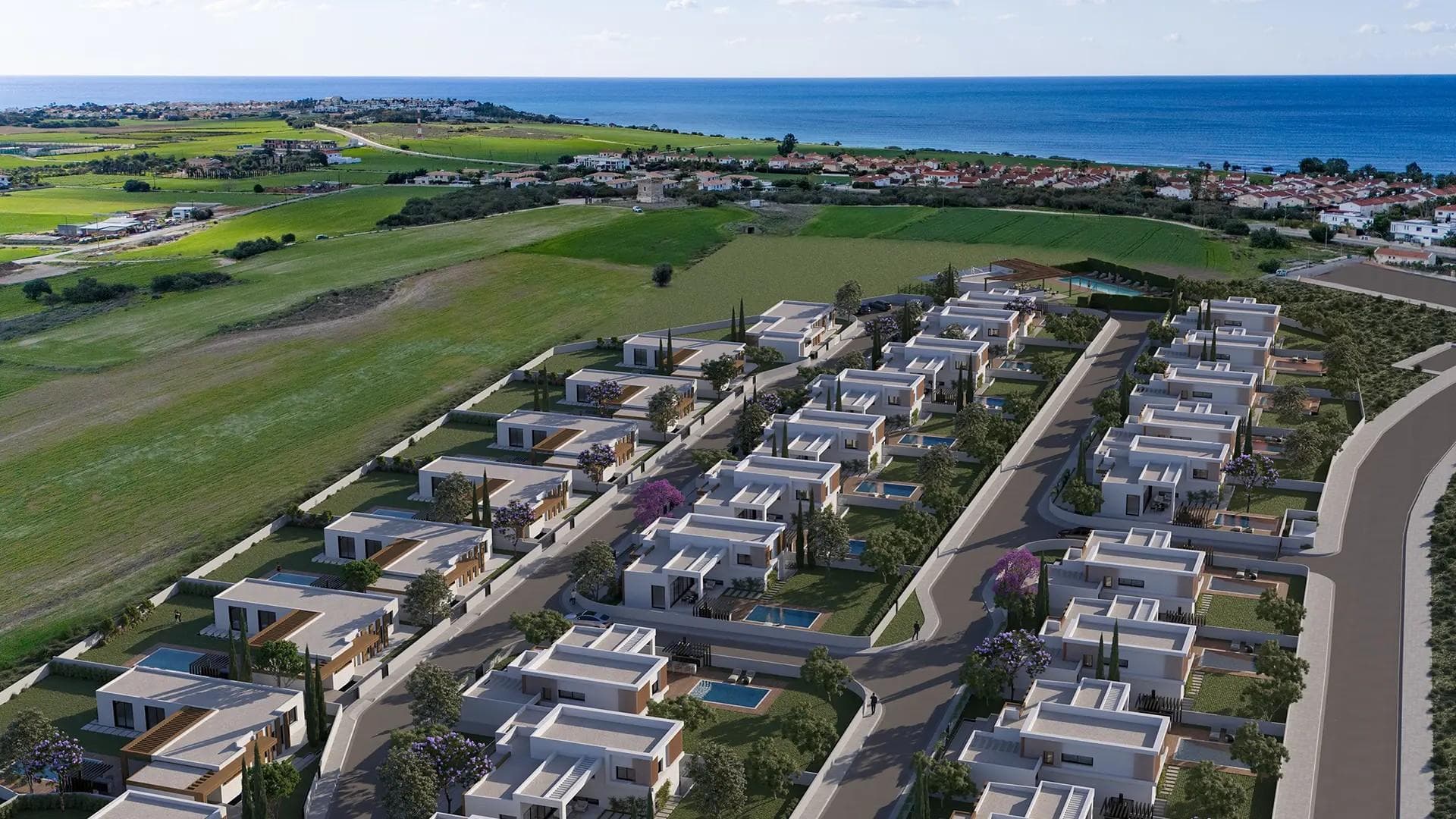 4-bedrooms house in Larnaca, Cyprus.