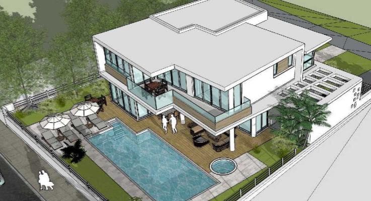 4-bedrooms house in Paphos, Cyprus.