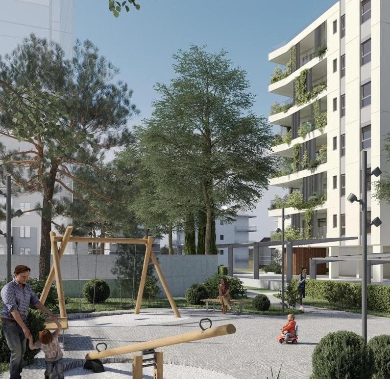 2-bedrooms apartments in Nicosia, Cyprus.