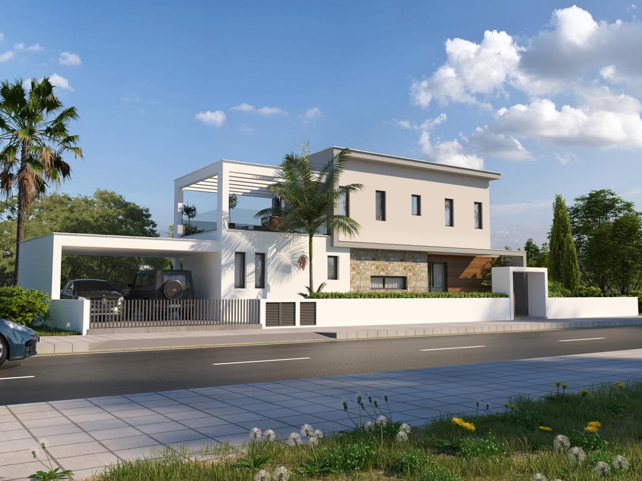 4-bedrooms house in Larnaca, Cyprus.