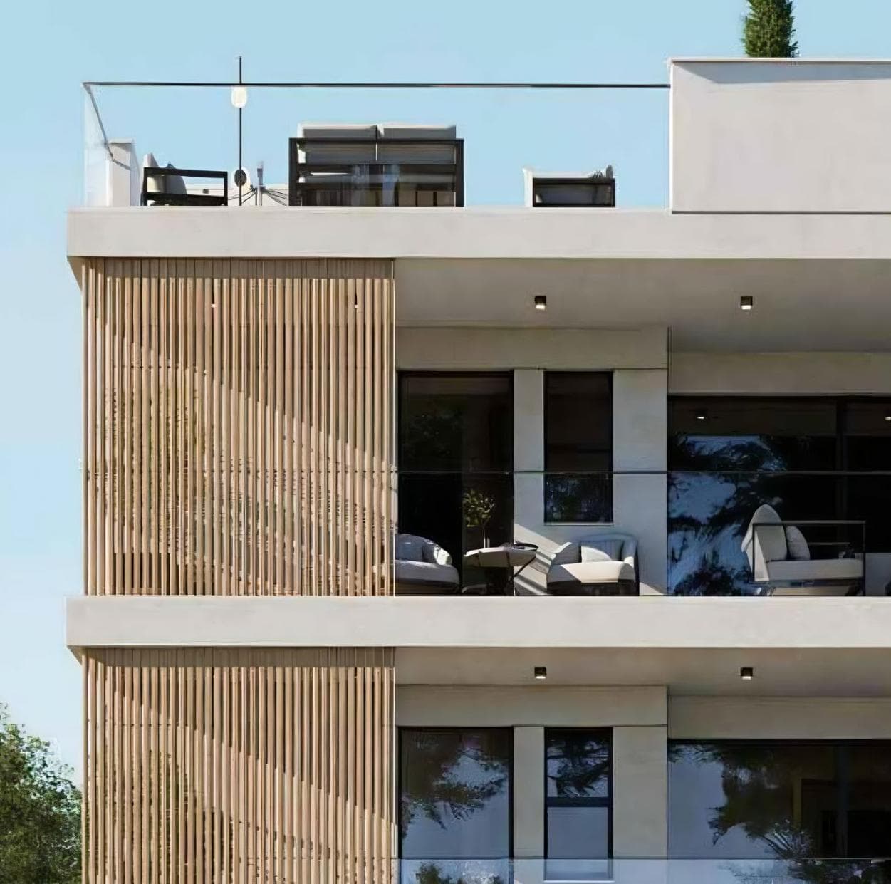 2-bedrooms apartments in Larnaca, Cyprus.