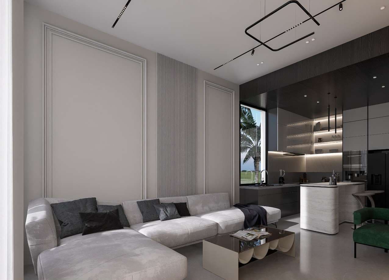 2-bedrooms apartments in Limassol, Cyprus.