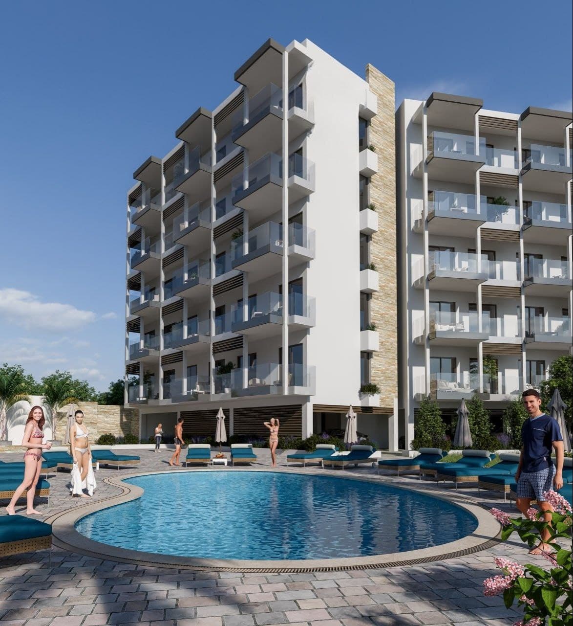 1-bedrooms apartments in Limassol, Cyprus.