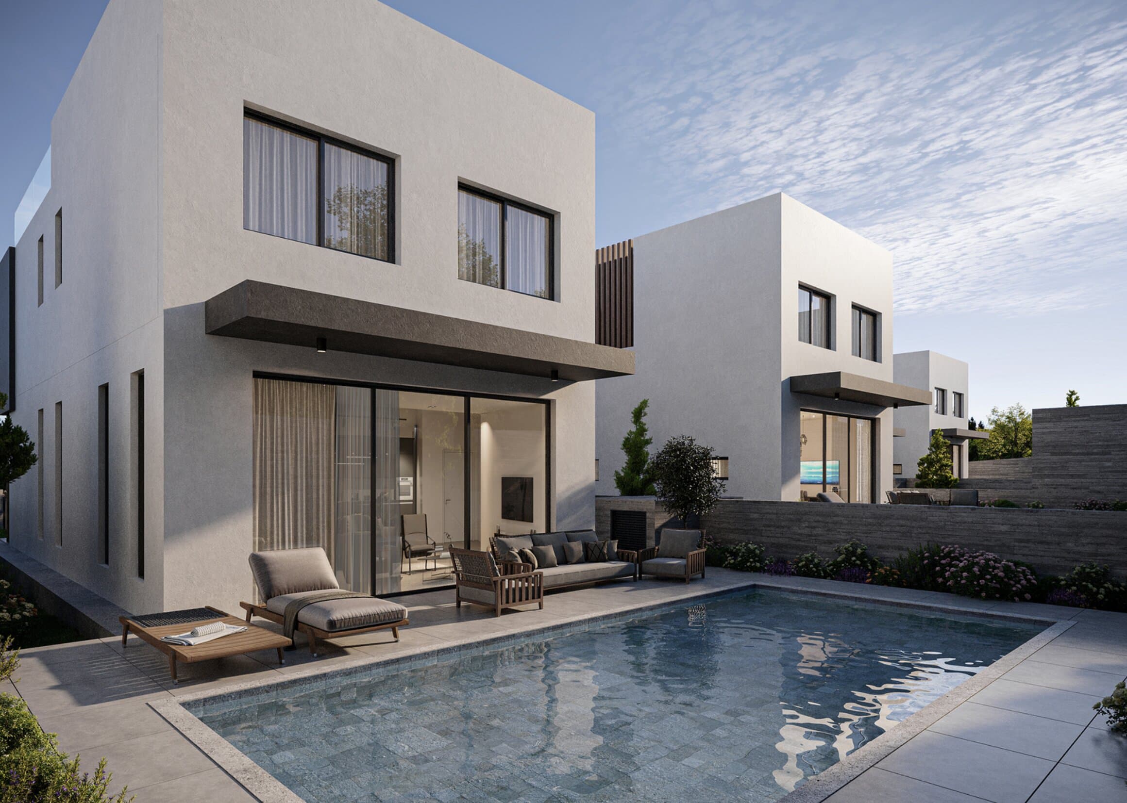 3-bedrooms house in Paphos, Cyprus.