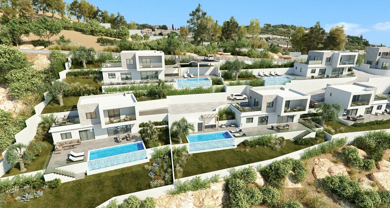 3-bedrooms house in Paphos, Cyprus.