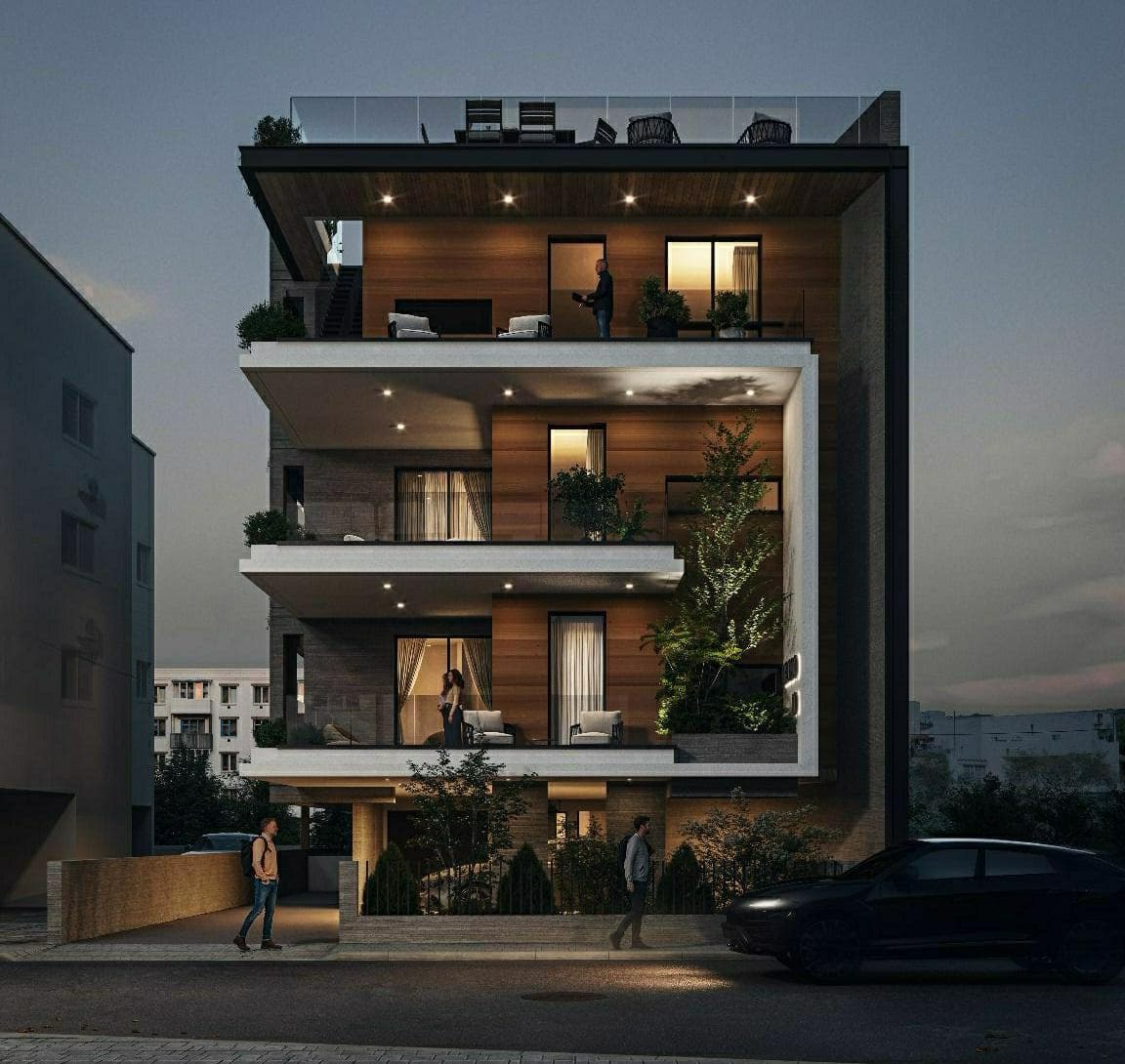2-bedrooms apartments in Larnaca, Cyprus.