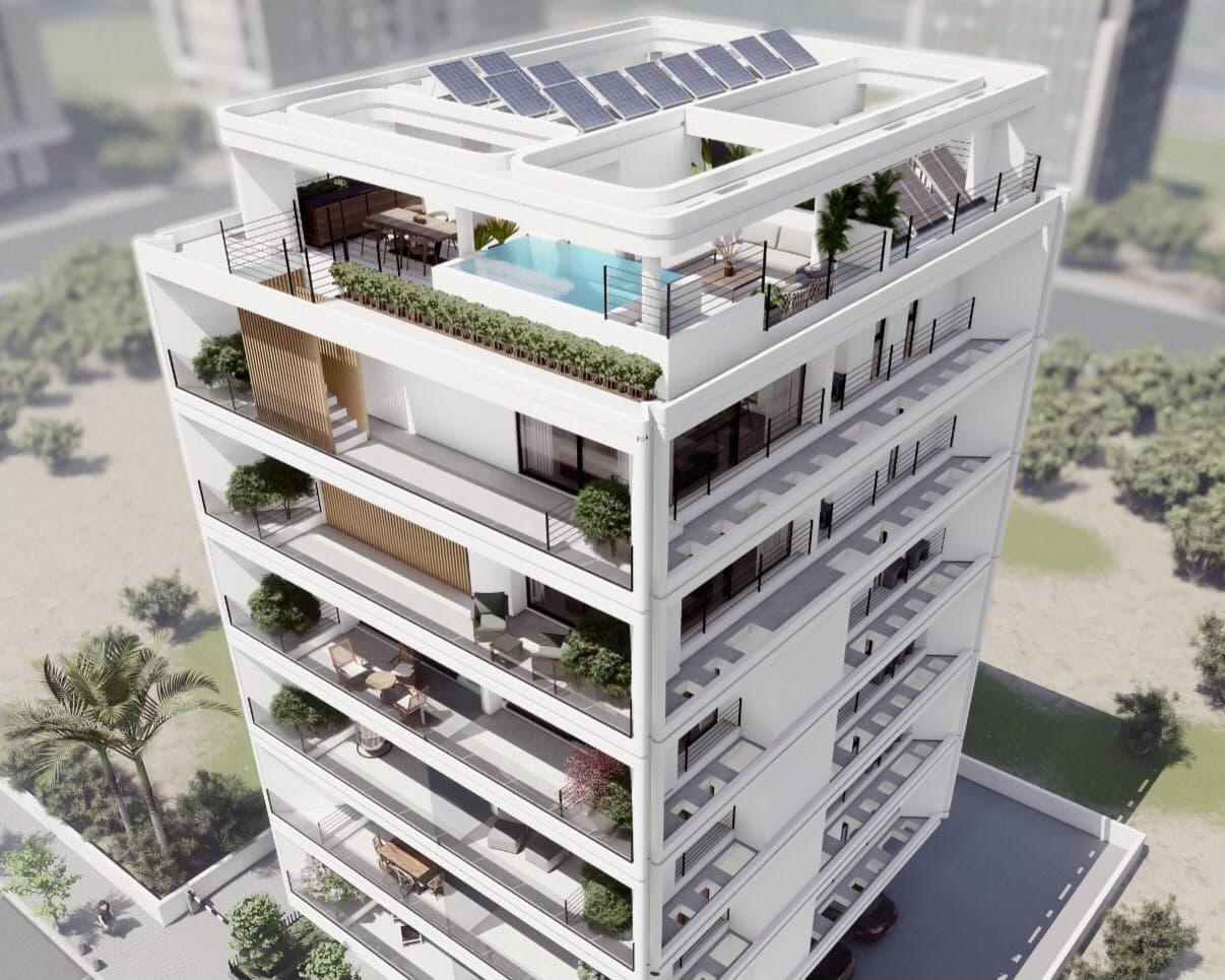 3-bedrooms apartments in Larnaca, Cyprus.