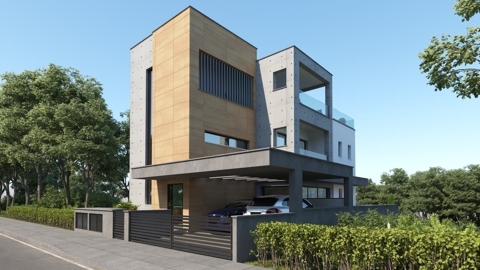 3-bedrooms apartments in Limassol, Cyprus.
