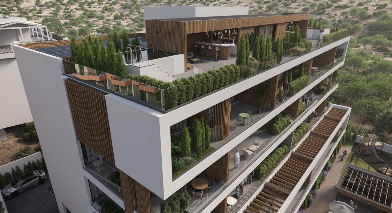 2-bedrooms apartments in Limassol, Cyprus.