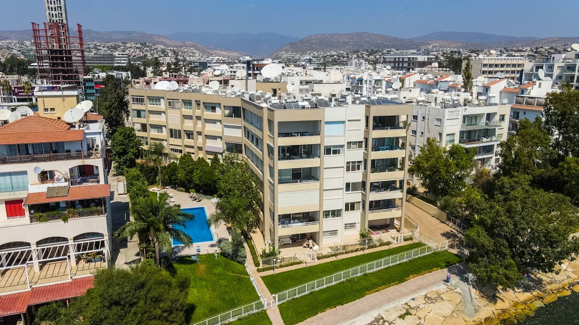 3-bedrooms apartments in Limassol, Cyprus.