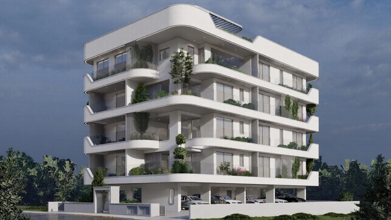 2-bedrooms apartments in Limassol, Cyprus.