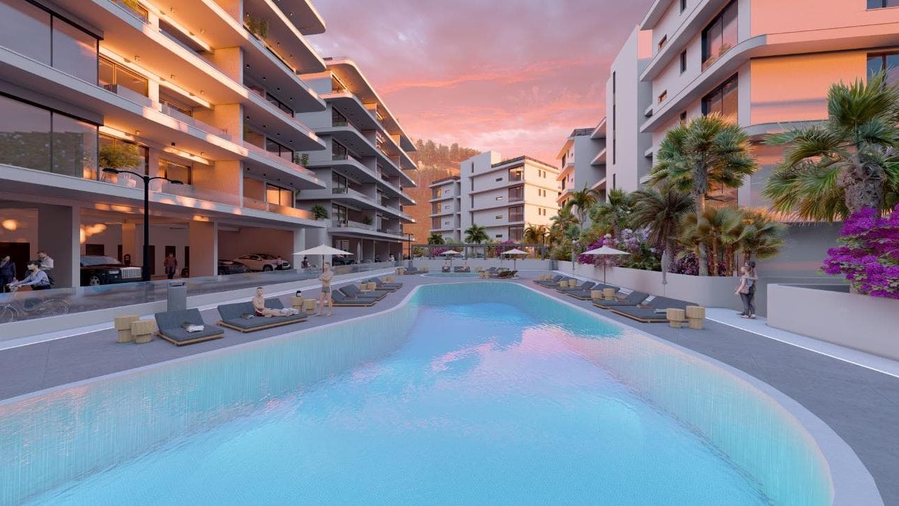 3-bedrooms apartments in Limassol, Cyprus.