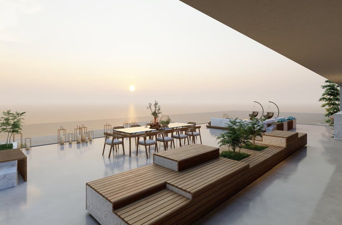 4-bedrooms apartments in Paphos, Cyprus.