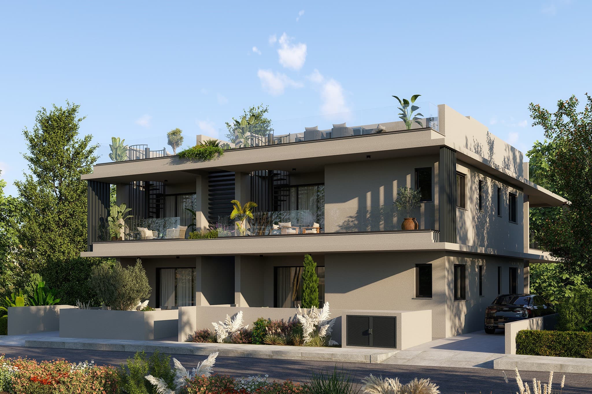 1-bedrooms apartments in Nicosia, Cyprus.