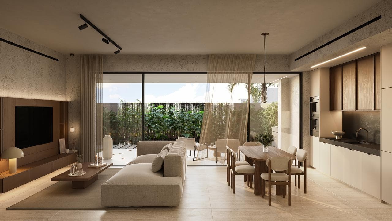 2-bedrooms apartments in Limassol, Cyprus.