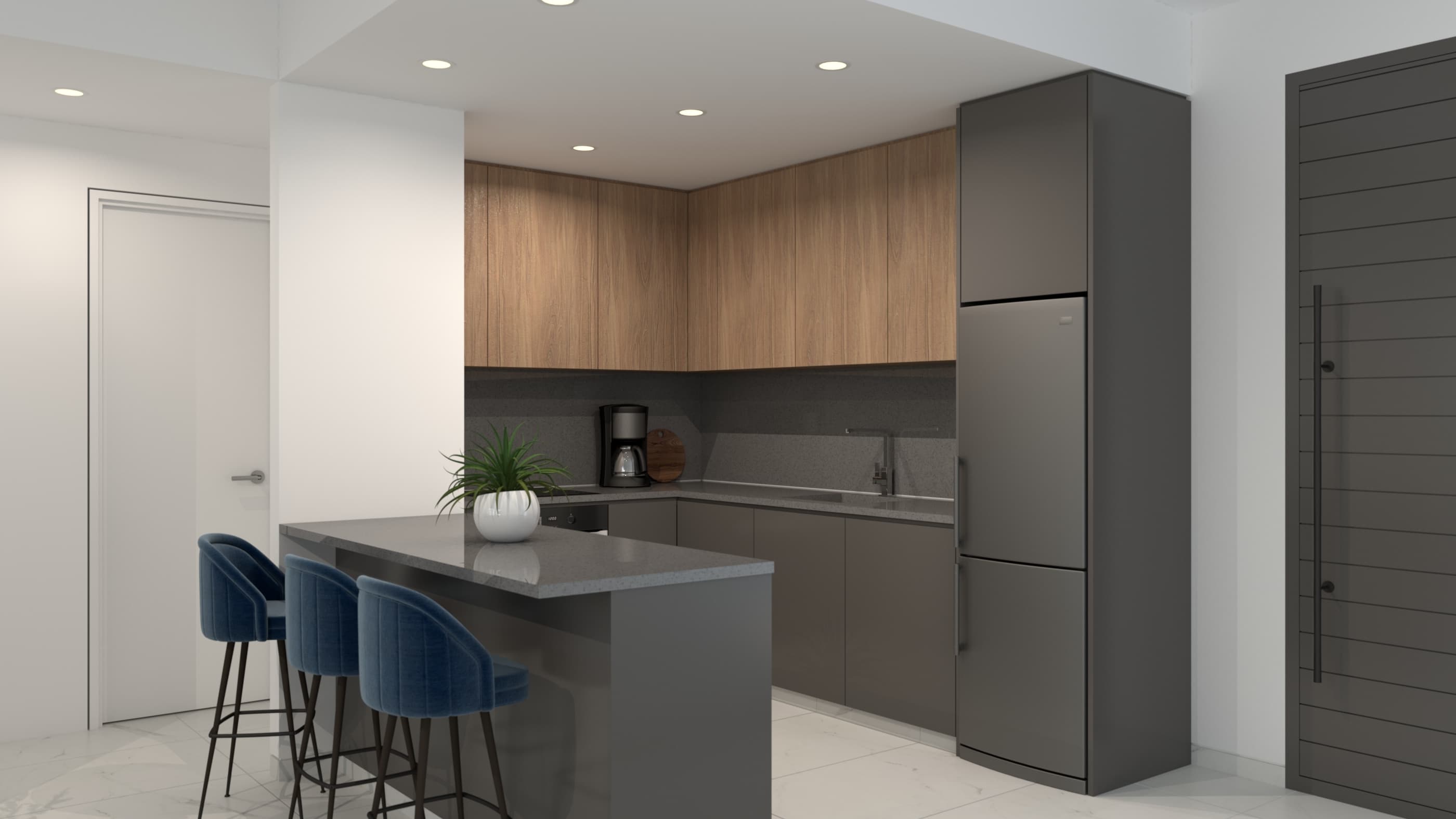 1-bedrooms apartments in Paphos, Cyprus.