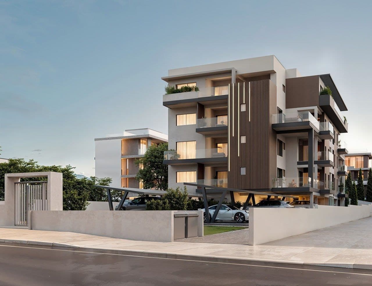 1-bedrooms apartments in Limassol, Cyprus.