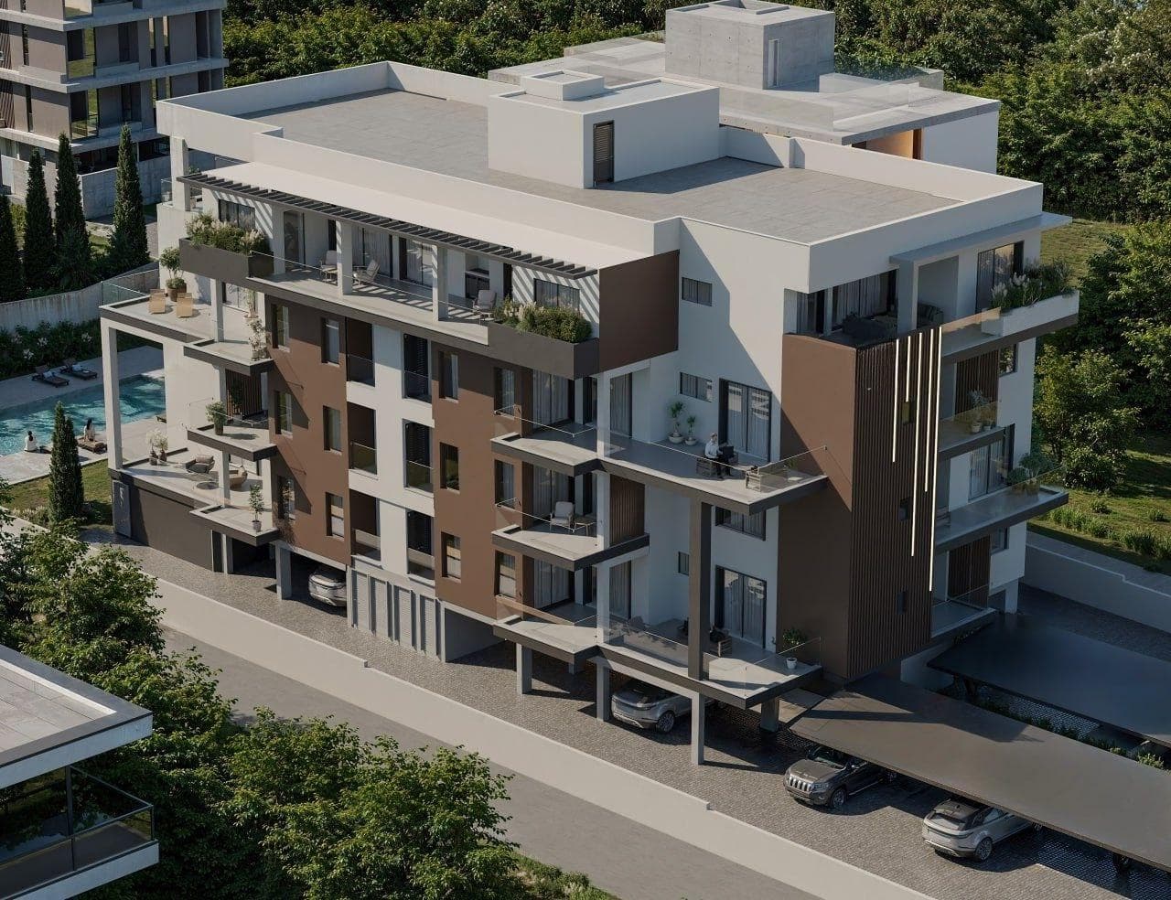 2-bedrooms apartments in Limassol, Cyprus.