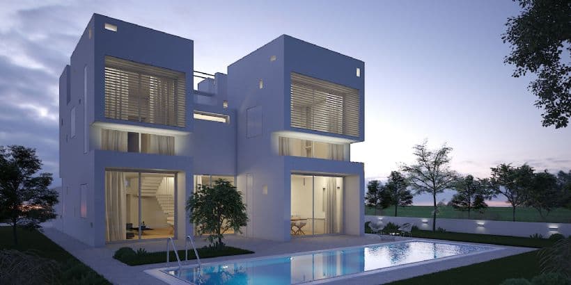 4-bedrooms house in Nicosia, Cyprus.