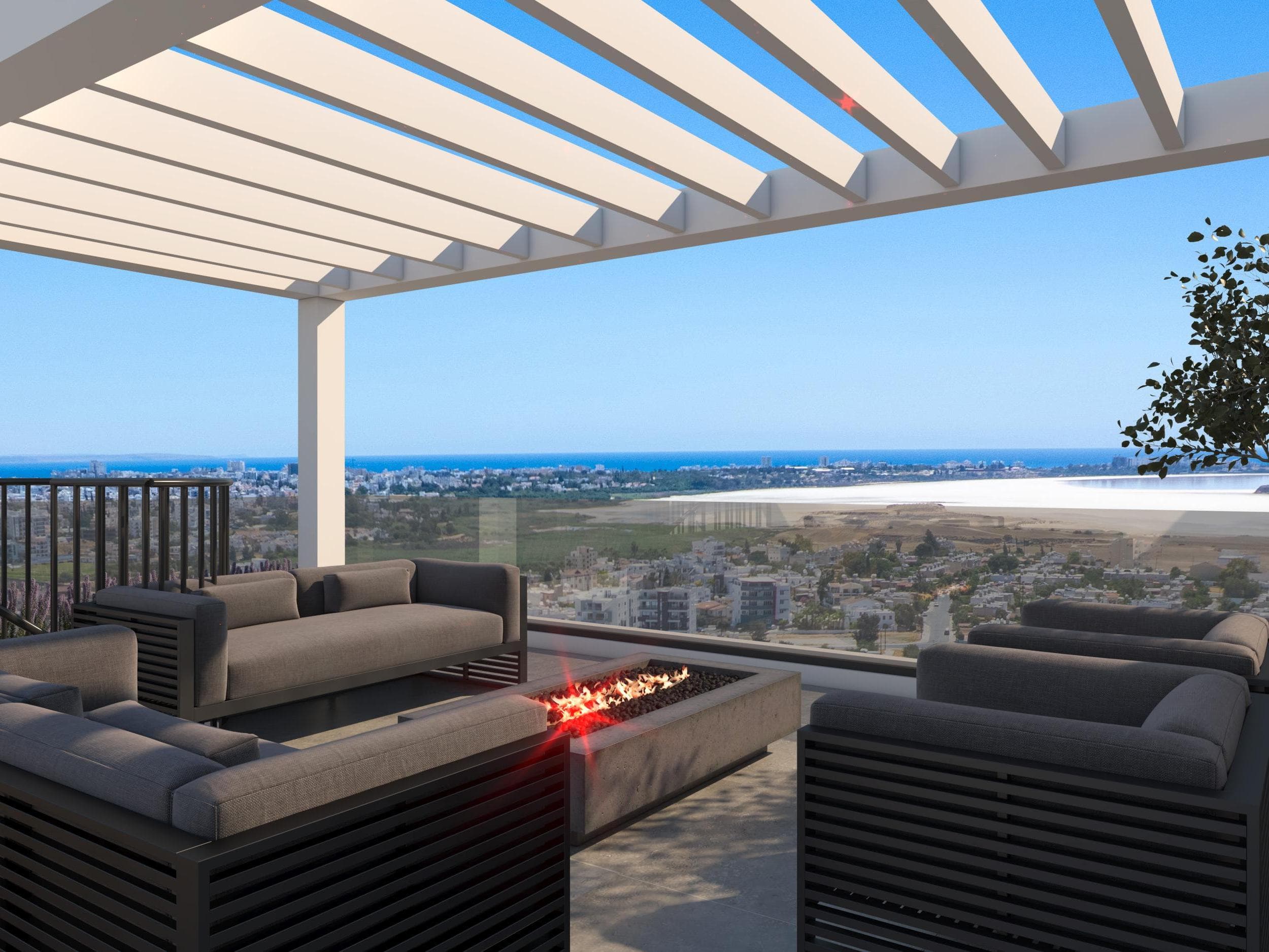 2-bedrooms apartments in Larnaca, Cyprus.