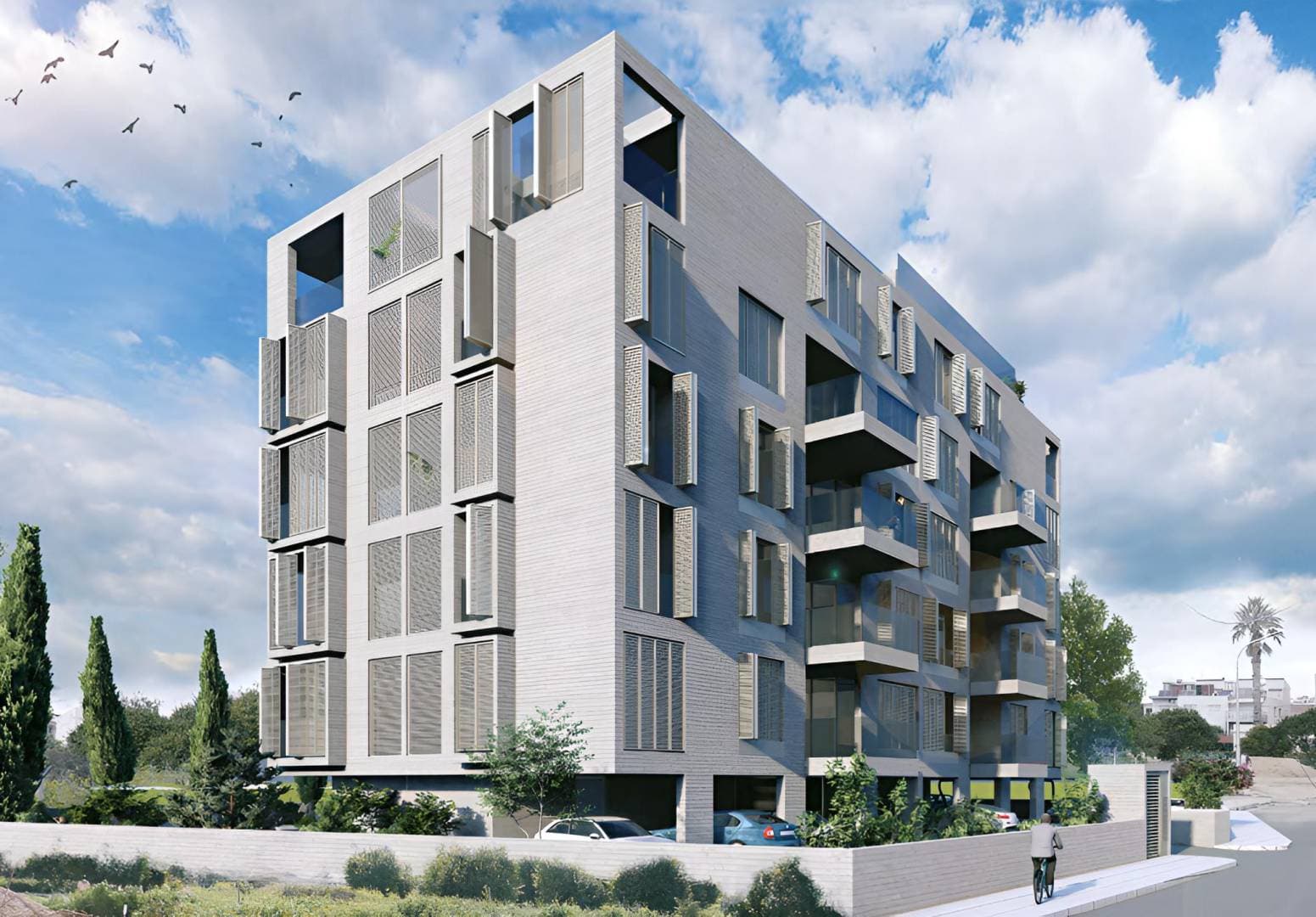 2-bedrooms apartments in Limassol, Cyprus.