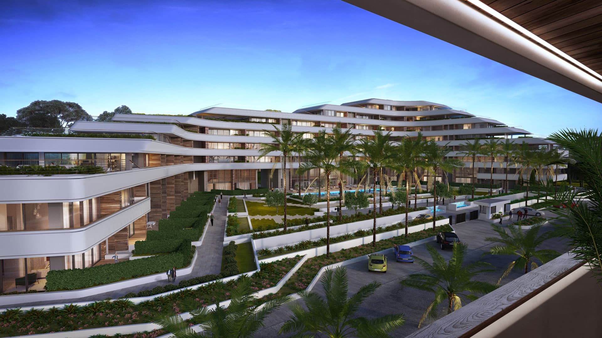 3-bedrooms apartments in Limassol, Cyprus.