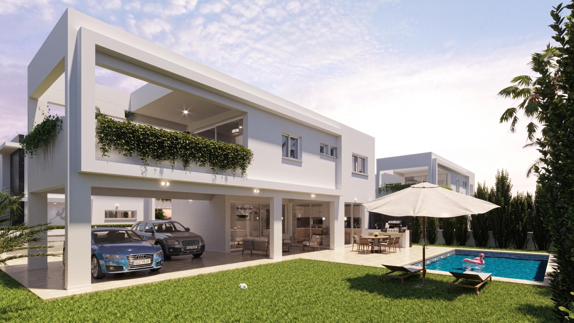4-bedrooms house in Famagusta, Cyprus.