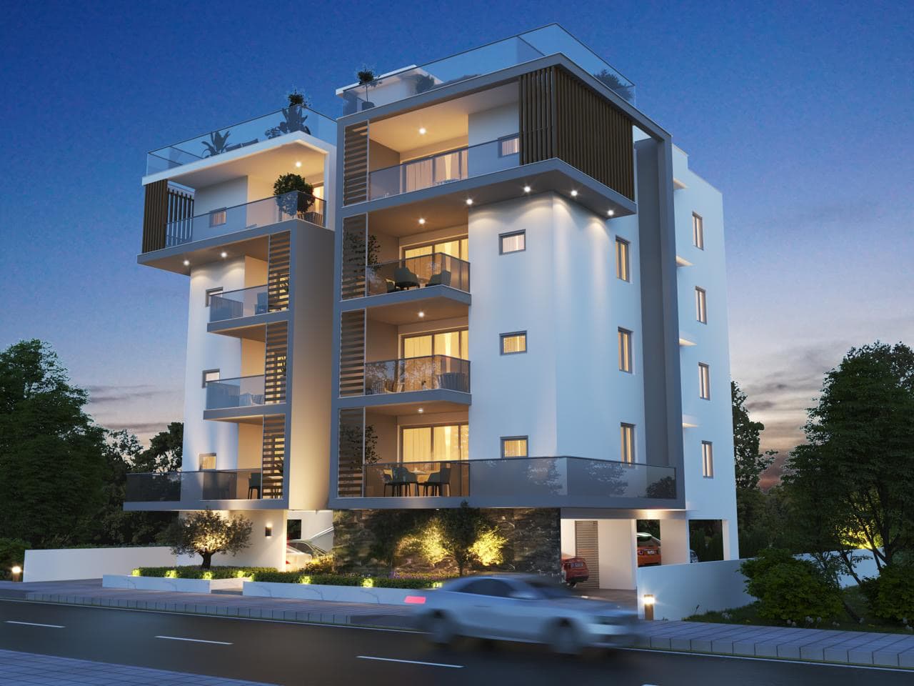 2-bedrooms apartments in Larnaca, Cyprus.